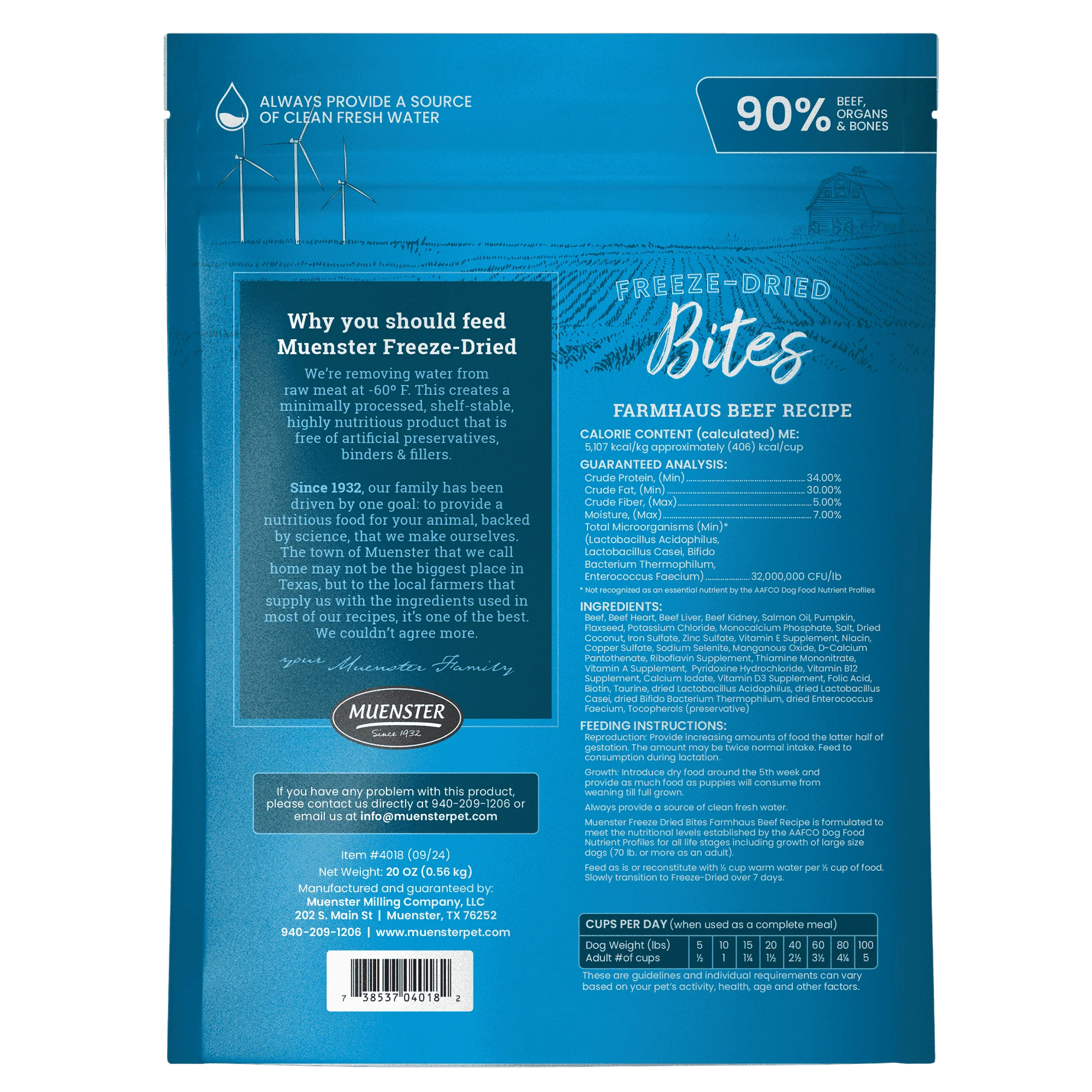 Beef Bites Freeze-Dried Complete & Balanced Food and Treats for Dogs - Image 5