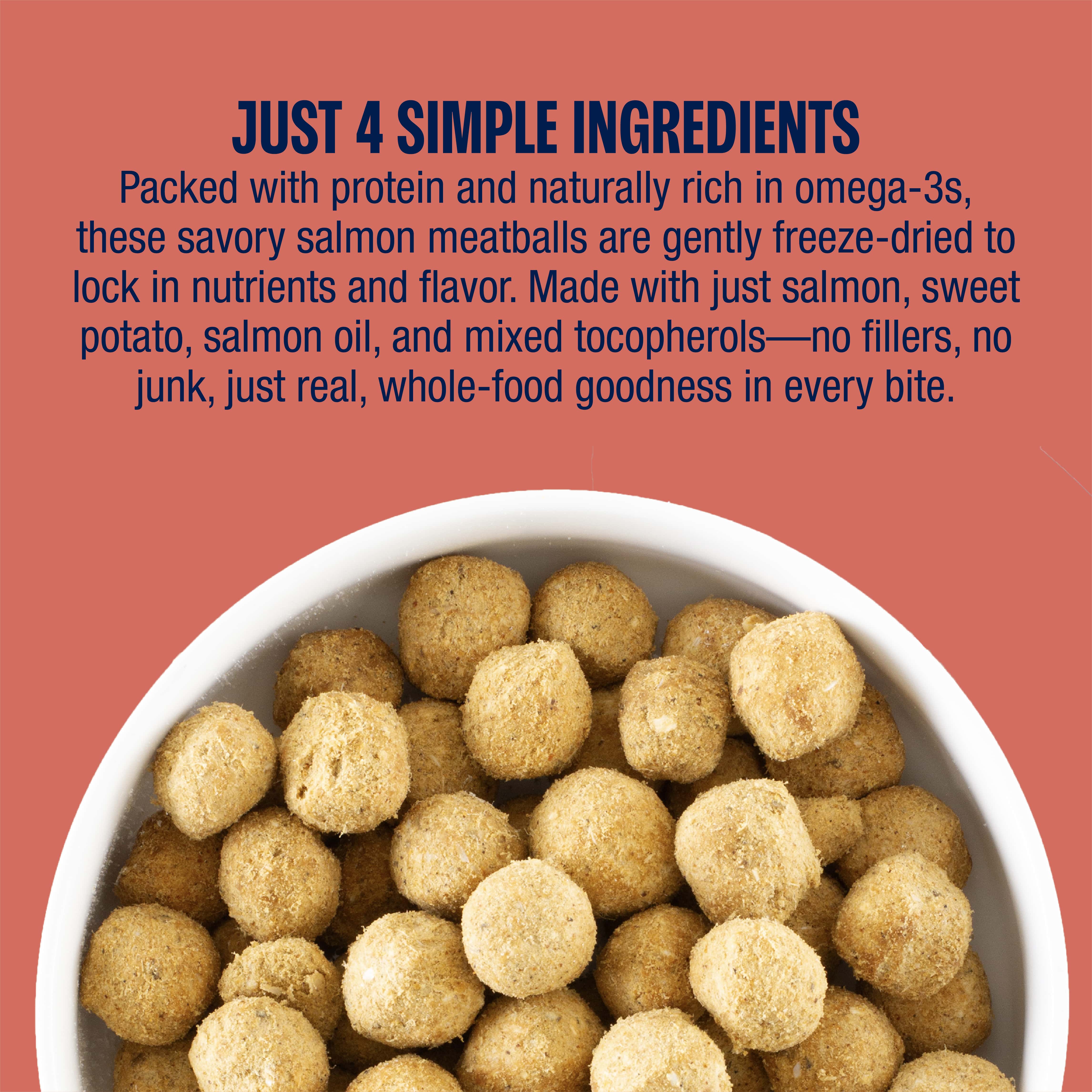 Salmon Meatball Freeze-Dried Dog Treats - Image 5