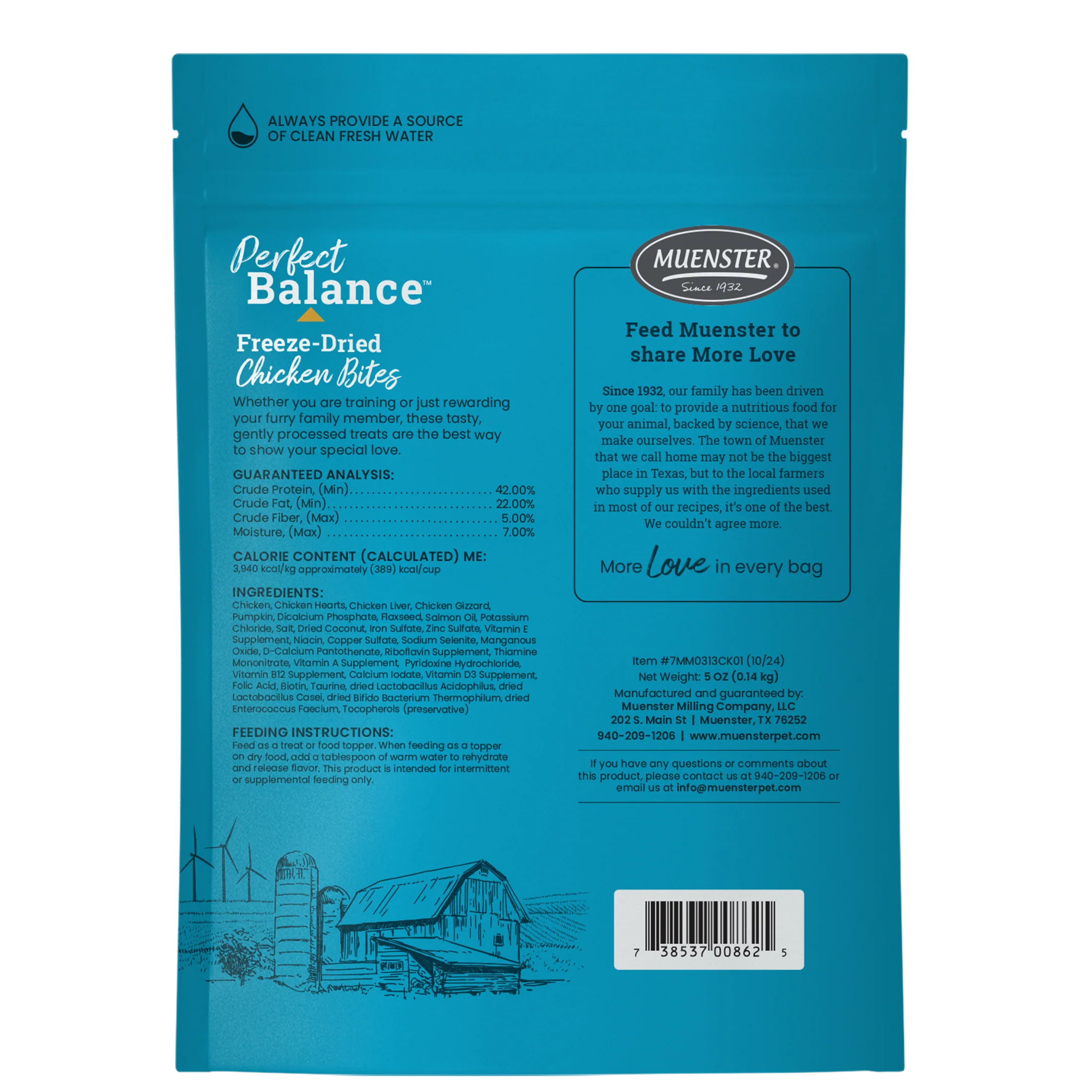 Perfect Balance Freeze-Dried Chicken Training Treats for Dogs - Image 4