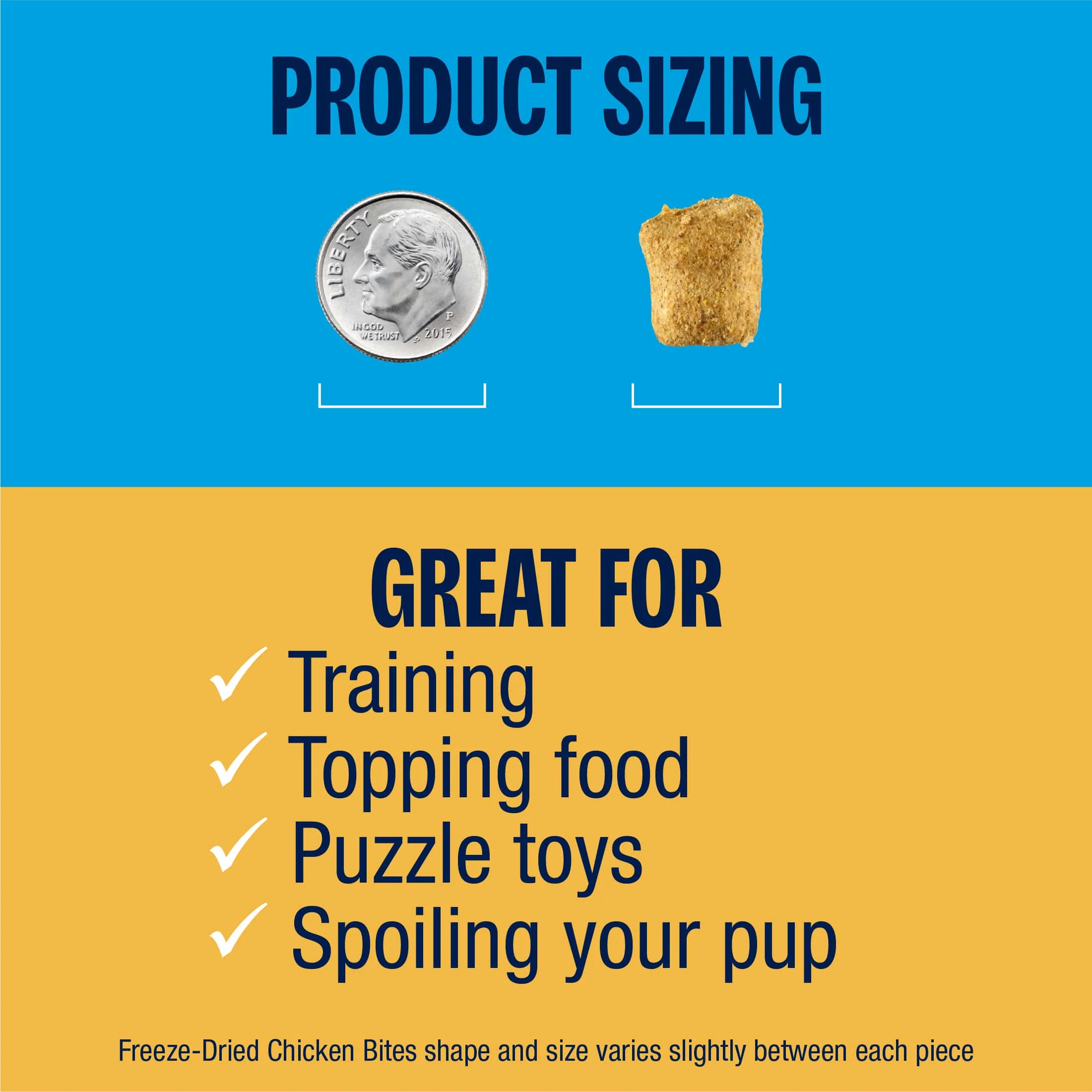 Chicken Bites Freeze-Dried Complete & Balanced Food and Treats for Dogs - Image 8